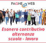 Paghe GB Web 2017: esonero contributivo alternanza scuola - lavoro