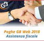 Paghe GB Web 2018: Assistenza fiscale