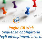 Paghe GB Web 2018: Sequenza obbligatoria degli adempimenti mensili